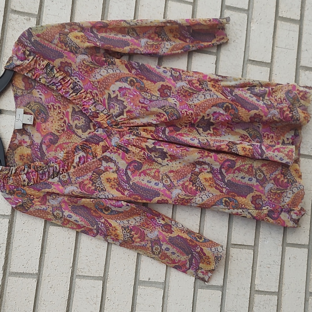 Orangy/Pink Top